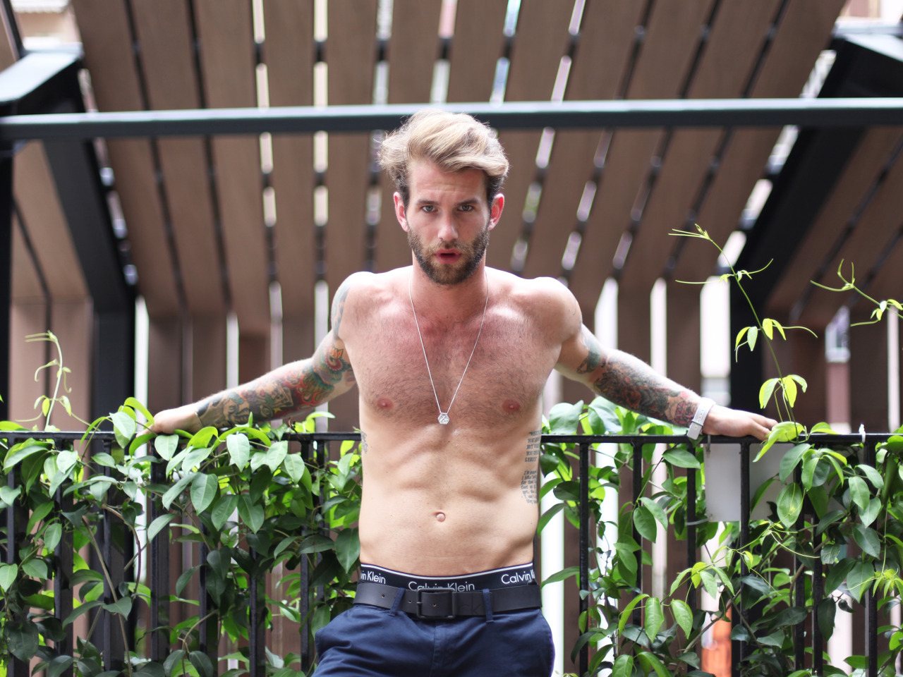 Andre Hamann Calvin Klein Jeans Shoot 2015 001