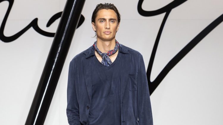 Giorgio Armani Spring Summer 2024 Collection Men 016