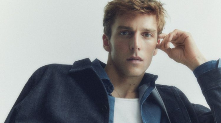 Massimo Dutti makes a case for the denim overshirt.