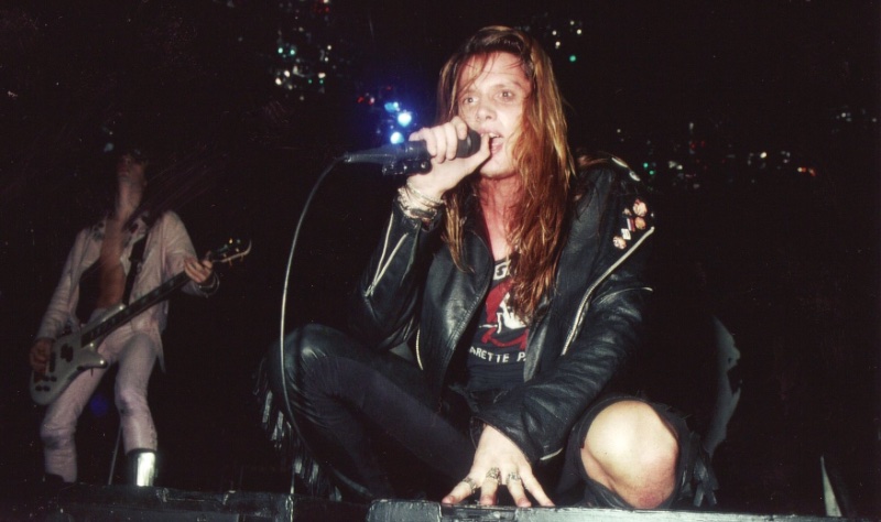 Sebastian Bach Rachel Bolan Skid Row 1989